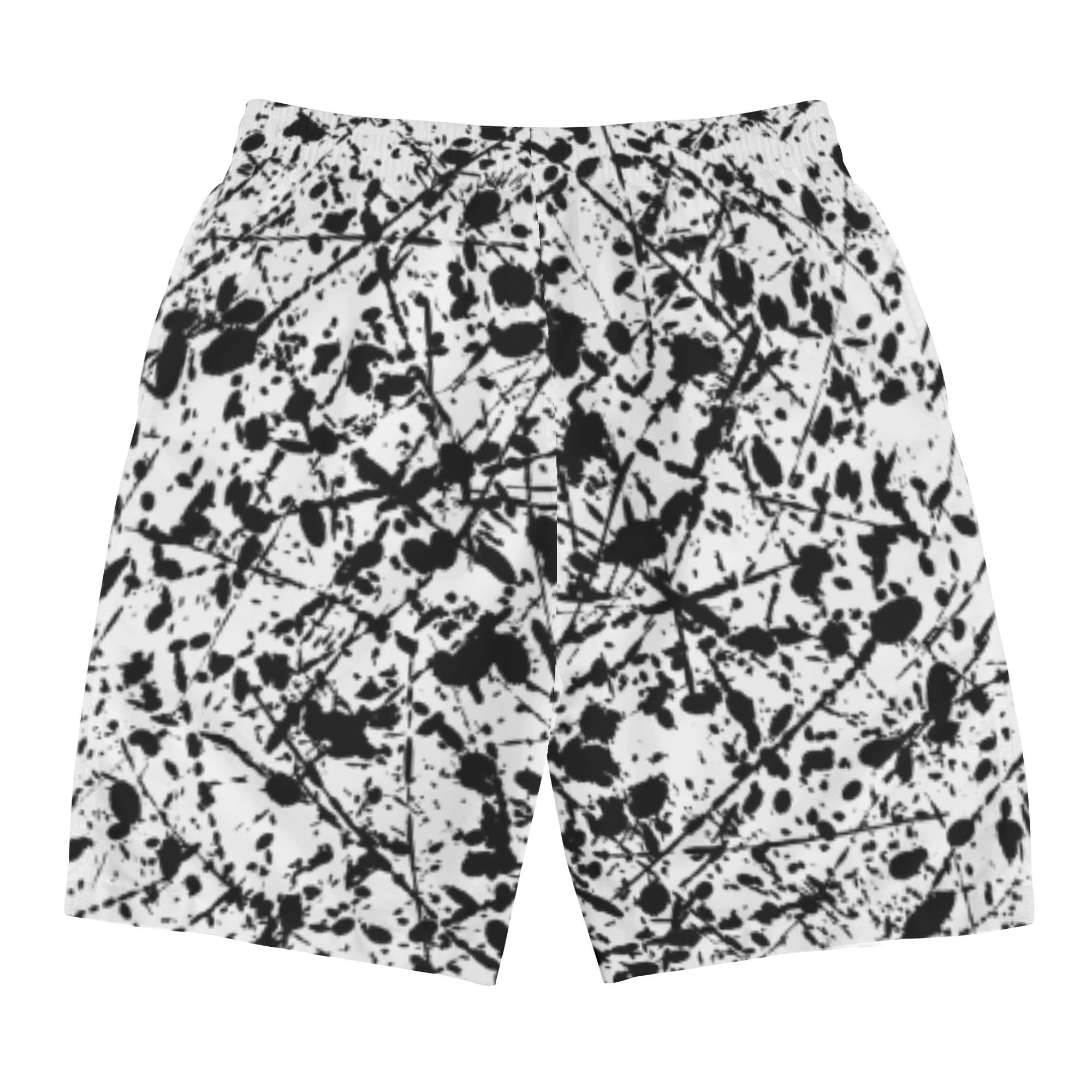 PAINT_MIX4_2KW(メンズサーフパンツ) メンズサーフパンツ メンズ 全て ペイント 模様 飛散 nekototuribito