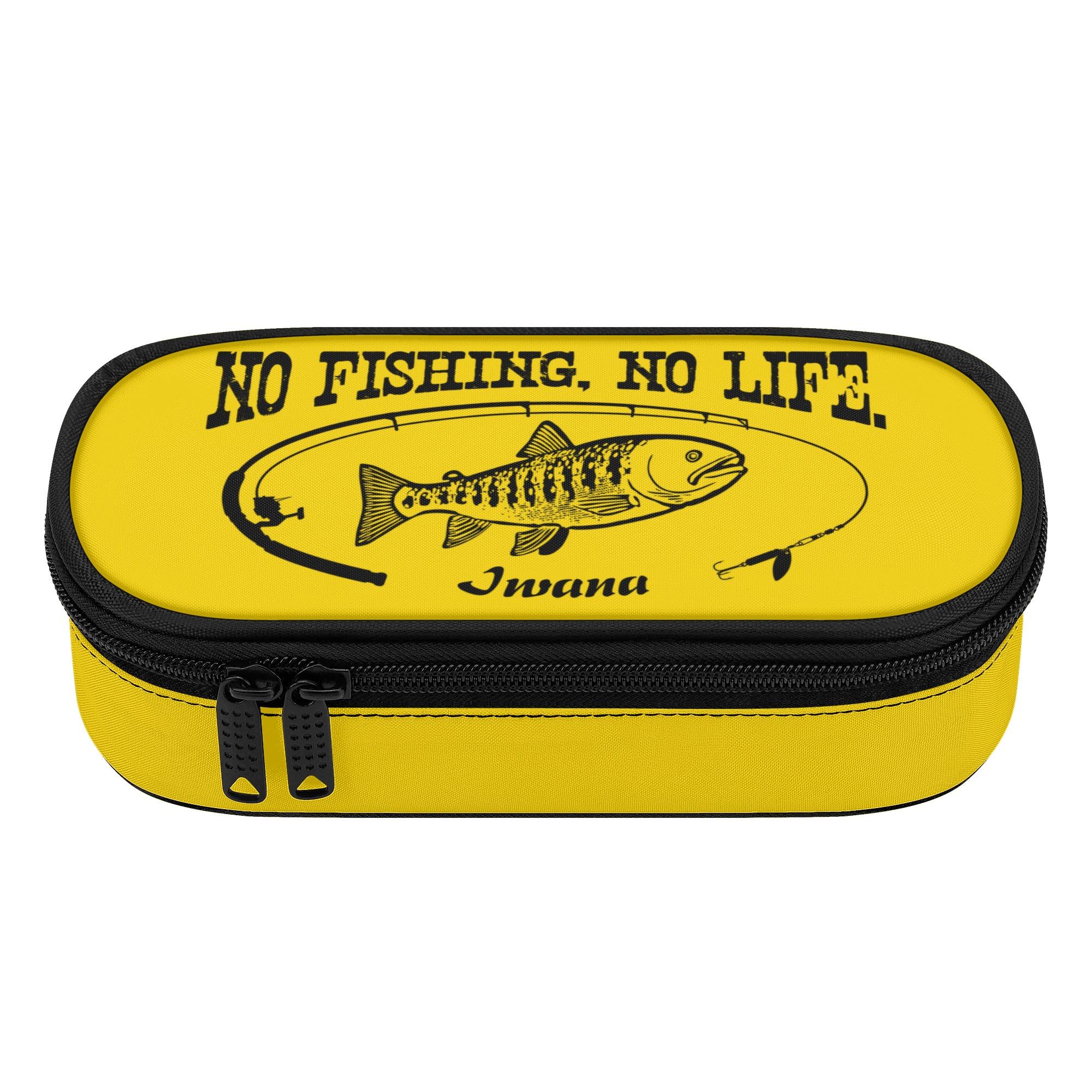 IWANA_K_Y(ペンケース) ペンケース ユニセックス バッグ 全て 魚 釣り 魚釣り 淡水魚 川 イワナ nekoto..