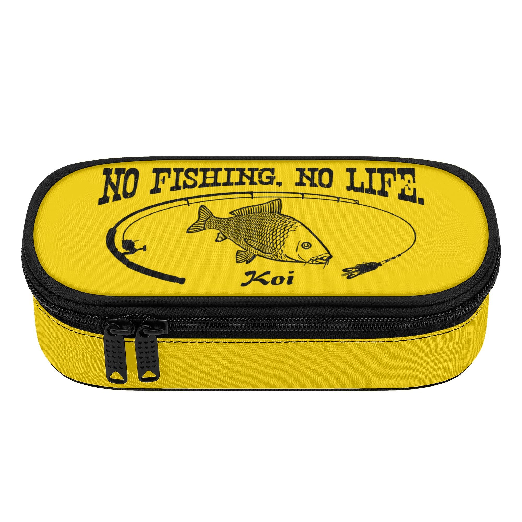 KOI_K_Y(ペンケース) ペンケース ユニセックス バッグ 全て 魚 鯉 釣り 魚釣り 淡水魚 川 コイ nekototuribito