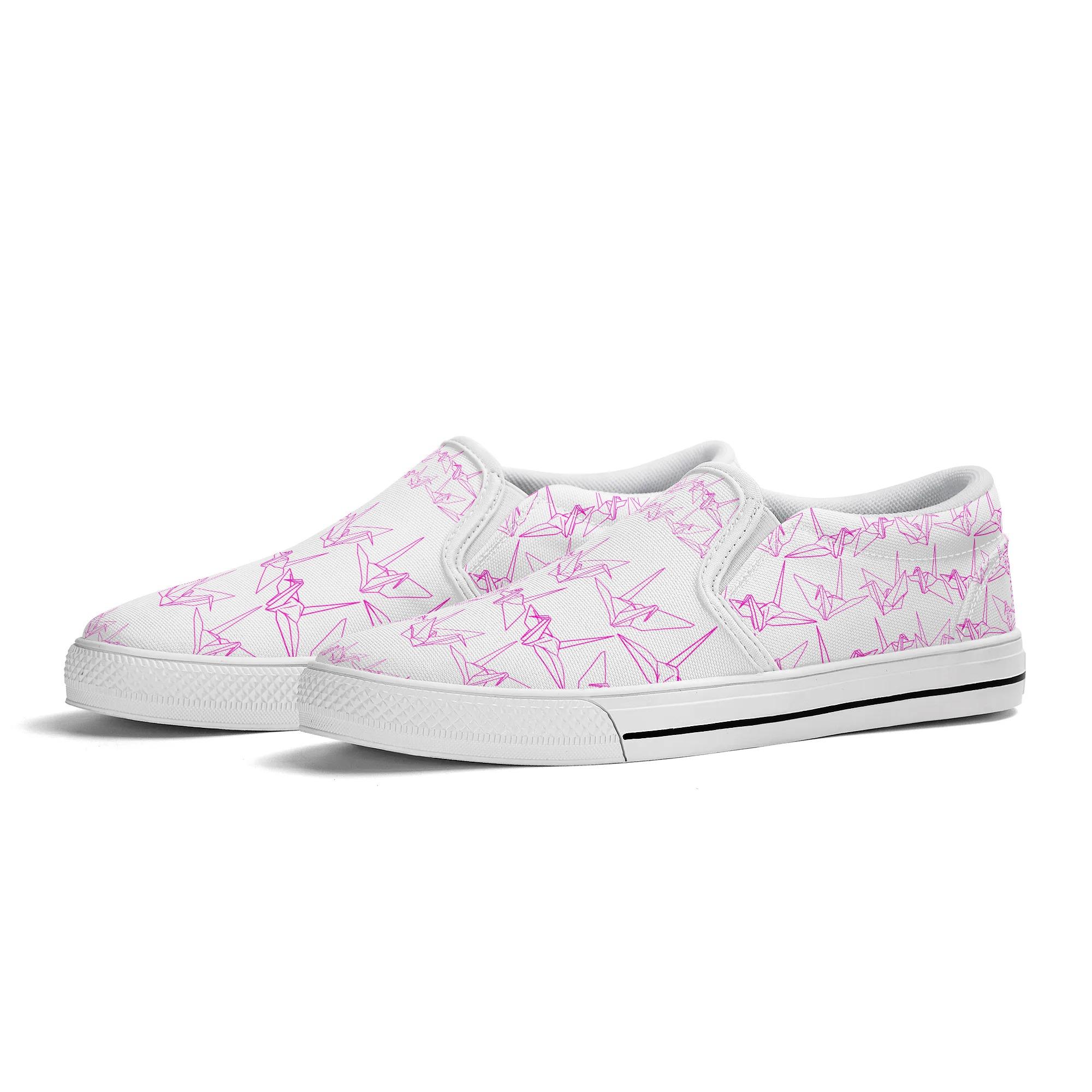 oriduru（ボーダー）(レディーススリッポン) レディーススリッポン レディース シューズ アート 蛍光色..