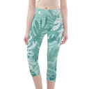 sea dance(レギンス 7分丈) レギンス 7分丈 レディース 全て キラキラ 海 緑 青 碧 海藻 きらめき キレイ 海中 プレゼント 男女兼用 美しい...