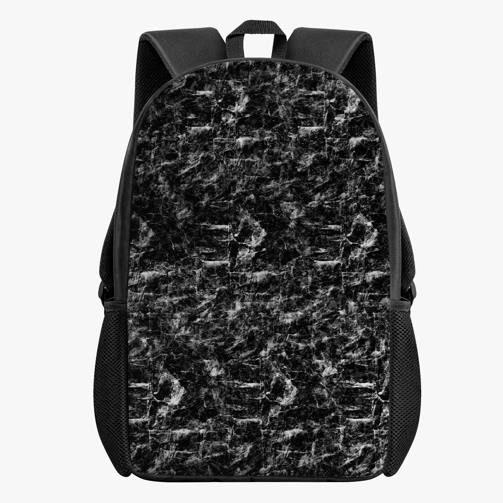 迷い(キッズバックパック) キッズバックパック キッズ アート 黒 灰色 cut