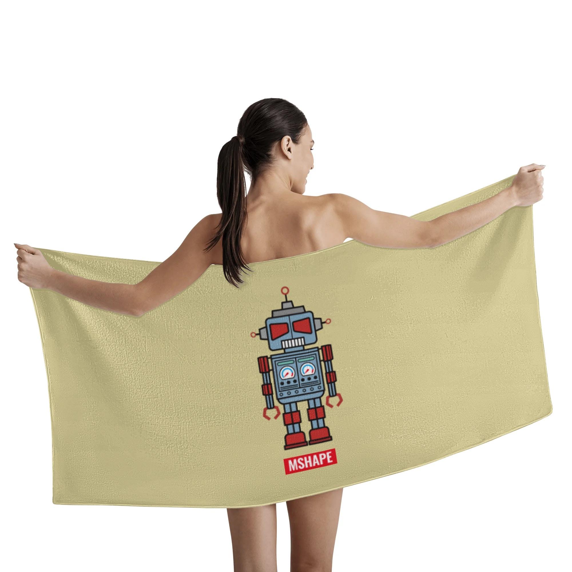 TIN PLATE ROBOT(バスタオル) バスタオル ユニセックス ホームデコレーション キャラクター ROBOT ブリ..