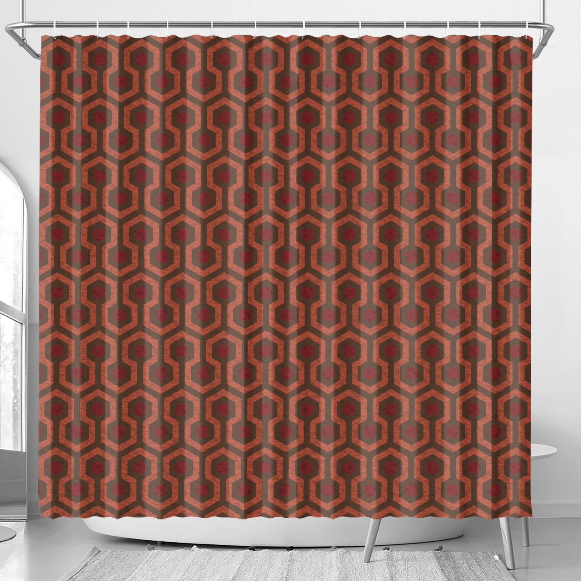 柄模様(シャワーカーテン) シャワーカーテン ユニセックス ホームデコレーション アート horiwata