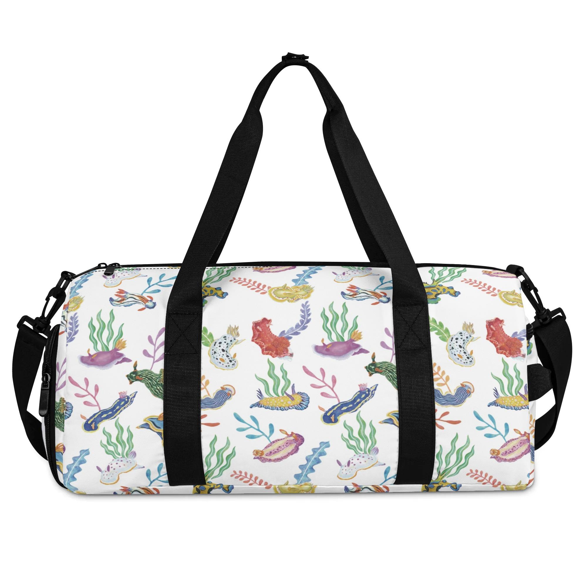 ウミウシ(ジムバッグ) ジムバッグ ユニセックス バッグ 動物 かわいい おしゃれ カラフル 海 海洋生物 ..