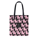 ねこのひげあつめ。どうしてこうなった?くろぴんく(PUレザーハンドバッグ) PUレザーハンドバッグ ユニセックス バッグ 動物 ピンク 猫 ねこ ブラック ケース nanaronnicoron