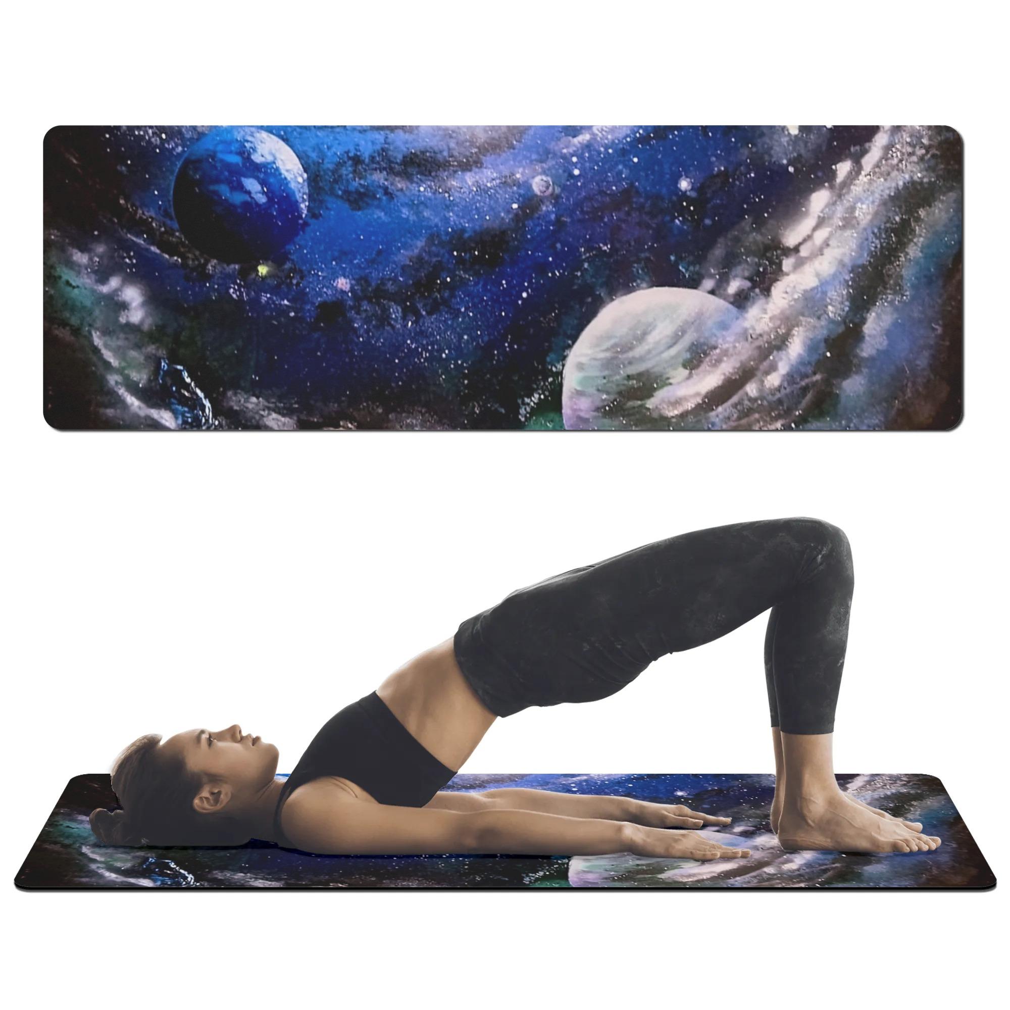 universe(ラバーヨガマット) ラバーヨガマット ユニセックス ホームデコレーション アート Nori Yamamoto