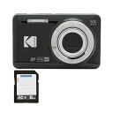コンパクトデジタルカメラ PIXPRO ブラック FZ55BK2A + 8GB SDHCメモリカード 1セット(2)