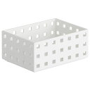 【2個セット】 小物入れ 収納ケース ブリックス 140 スリム M W(ホワイト) 9001 送料込!