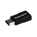 StarTech.com USB C-MicroB変換アダプタ ブラック USB2CUBADP 1個(2)