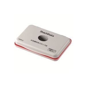 （まとめ）シヤチハタ スタンプ台エコスHKN-2-R赤【×5セット】