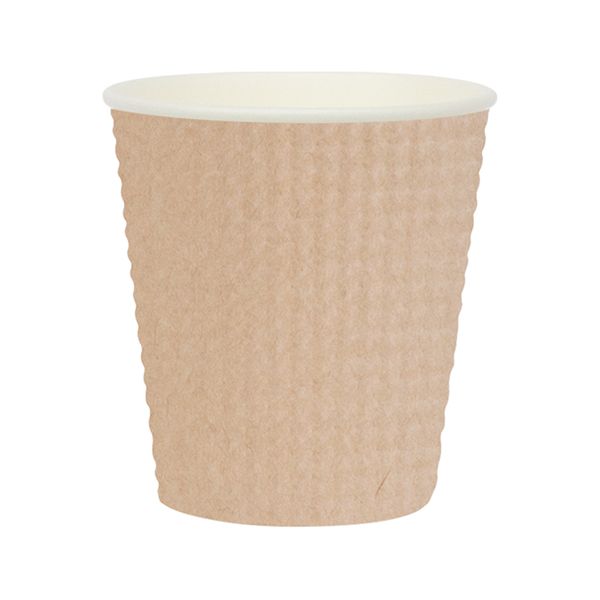 （まとめ） サンナップ エンボスカップ未晒し 50個入 C2150EMFS 【×2セット】