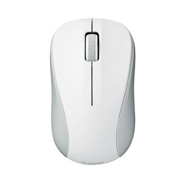 (まとめ）エレコム 抗菌 Bluetooth5.0静音IRマウス Sサイズ ホワイト M-BY10BRSKWH 1個【×5セット】