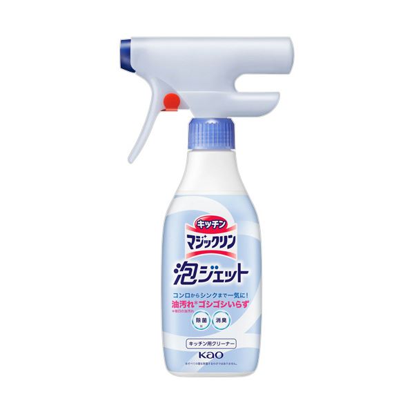 （まとめ）花王 キッチンマジックリン 泡ジェット本体 370ml 1本【×3セット】 1