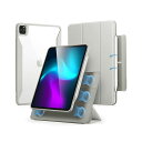 ESR REBOUND 360 ハイブリッド 2WAYカバー for 11インチiPad Pro (M4) グレー ES26770(2)