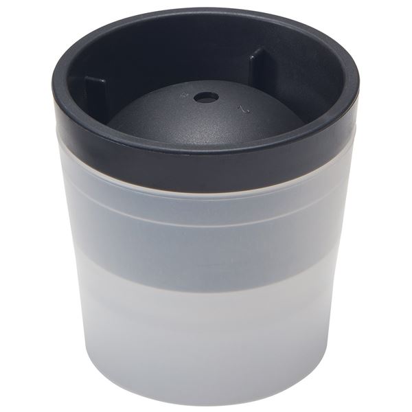 【2個セット】 製氷皿 丸 氷 俺の丸氷 ブラック (製氷器 丸) 送料込!