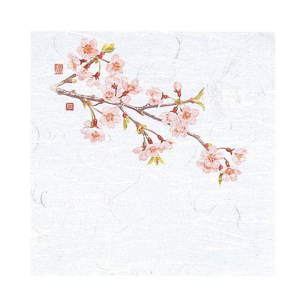 ヤマコー 用美 業務用 4寸OP懐石敷紙 桜 (100枚入) yamaco65111