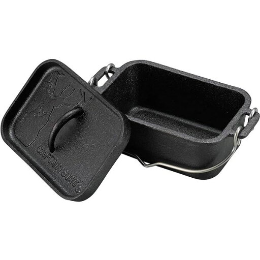 CAPTAIN STAG 角型 ダッチオーブン mini UG-3062 CAPTAIN STAG 角型 ダッチオーブン mini UG-3062