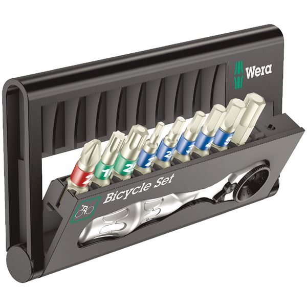 WERA ヴェラ 10点組 自転車整備 メンテナンス用ツールセット 004177