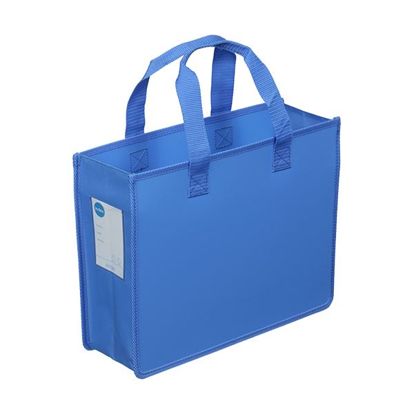 （まとめ）サクラクレパス ノータムオフィス・トートバッグ J(自立タイプ) ブルー UNT-A4J#36 1個【×5セット】