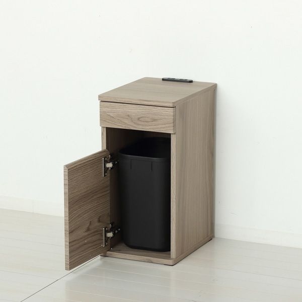 コンセント付ダストボックス グレージュ 完成品 [2]