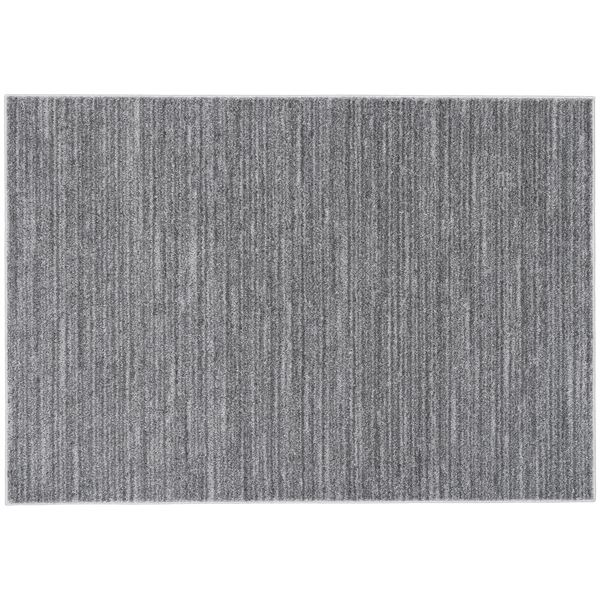 スミノエ 洗える ラグ エクリュ 約幅130×長さ190cm グレー 日本製【代引不可】