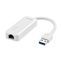 バッファローGiga対応 Type-A USB3.2(Gen1)用LANアダプター ホワイト LUA5-U3-AGTE-WH 1個(2)
