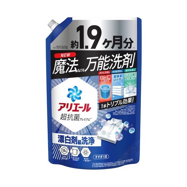 P&G アリエールジェル つめかえ 1400g