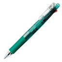 (業務用10セット) ZEBRA ゼブラ 多機能ペン クリップオンマルチ 【シャープ芯径0.5mm/ボール径0.7mm】 ノック式 B4SA1-G 緑