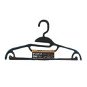 【2個セット】 サワフジ ラバーマルチハンガー ブラック 3本組 RM-03 (洋服ハンガー) 送料込!