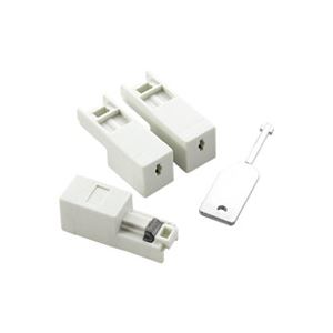 (まとめ)エレコム ELECOM LANコネクタジャックプロテクタ3個ESL-LAN1 【×3セット】 (まとめ)エレコム ELECOM LANコネクタジャックプロテクタ3個ESL-LAN1 【×3セット】