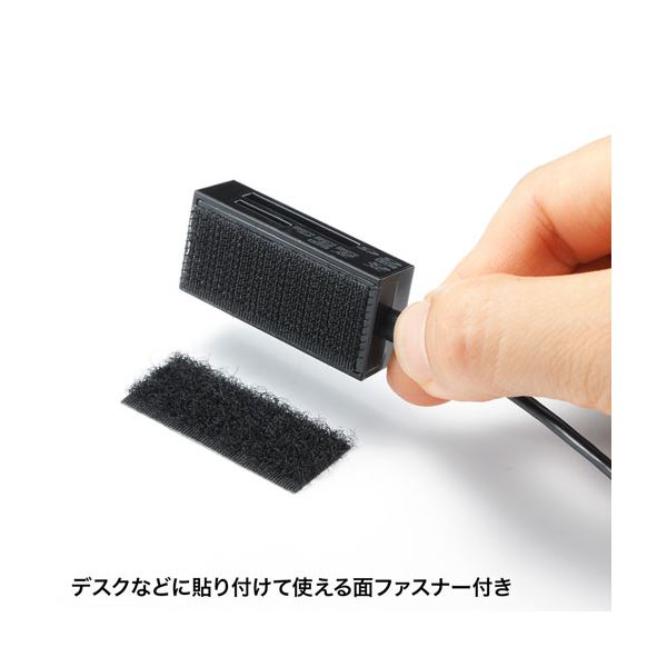【5個セット】 サンワサプライ USB2.0 カードリーダー ADR-MSDU3BKNX5
