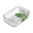 【2個セット】 岩崎工業 マイクロクリア フードケース ナチュラル NN L 1320ml A-075 (保存容器) 送料込!
