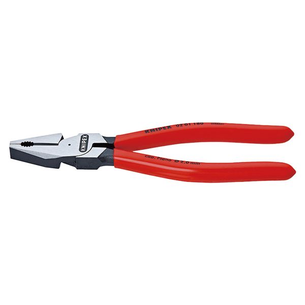 KNIPEX クニペックス 強力型ペンチ プラスチックコーティング 全長180mm 0201-180