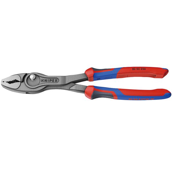 KNIPEX クニペックス TwinGripツイングリップ スリップジョイントプライヤー 250mm コンフォートハンドル 8202-250