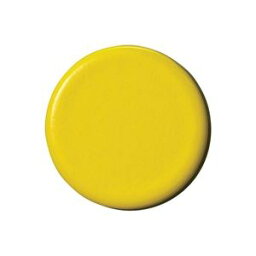 （まとめ）ジョインテックス 強力カラーマグネット 塗装25mm 黄 B273J-Y 10個 【×5セット】