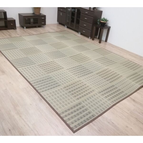 い草カーペット『ピース』ブラウン 約 191×286cm【代引不可】