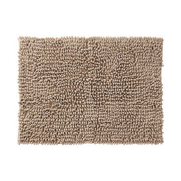 山崎産業 SUSU抗菌ストロングW バスマットEC L 約50×70cm ベージュ 1枚