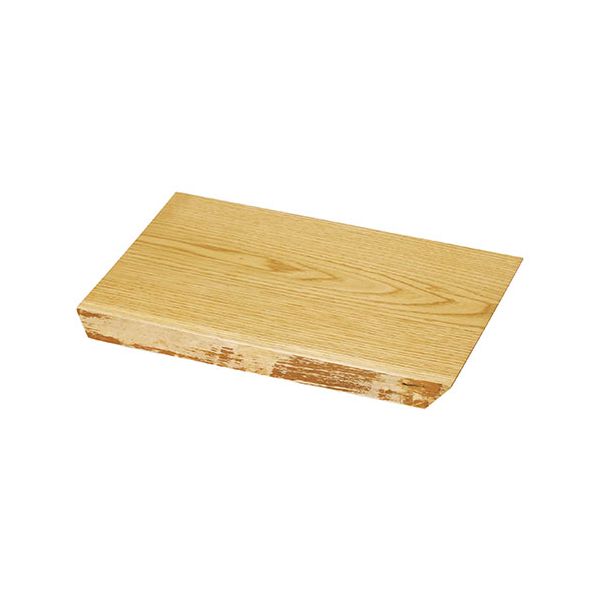 ヤマコー 用美 業務用 栗の板皿(ノタ付)L yamaco32553