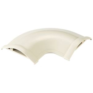 （まとめ）エレコム ELECOM 床用モール 平面曲がり LD-GAM37A 45mm 【×6セット】