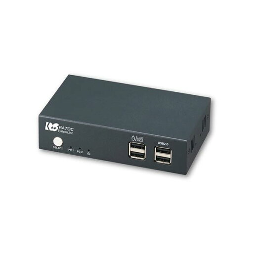 ラトックシステム デュアルディスプレイ対応 HDMIパソコン切替器 RS-250UH2 ラトックシステム デュアルディスプレイ対応 HDMIパソコン切替器 RS-250UH2