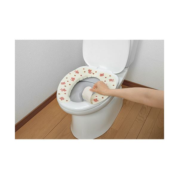 （まとめ） サンコーおくだけ吸着 消臭ベンザシート ネコ KC-62 1組 【×2セット】