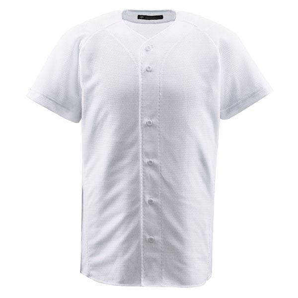 デサント（DESCENTE） フルオープンシャツ （野球） DB1010 Sホワイト XO