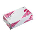 (まとめ) 川西工業ビニール使いきり手袋 粉なし M クリア #2023 1箱(100枚) 【×5セット】