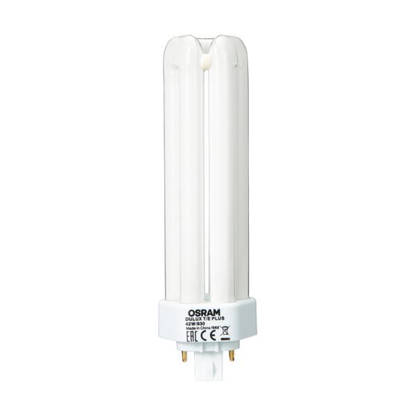 オスラム コンパクト形蛍光ランプ42W形 電球色 DULUX T/E PLUS 42W/830 1セット(10個)