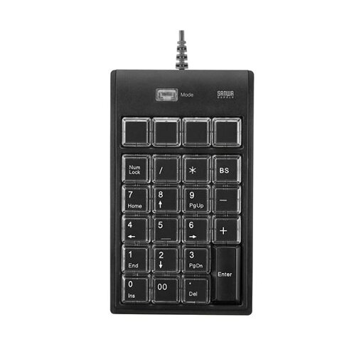 サンワサプライ プログラマブルテンキー NT-19UH2BKN2 サンワサプライ プログラマブルテンキー NT-19UH2BKN2