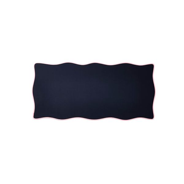 エレコム ウェーブ×バイカラーデスクマット UKIU ネイビー MP-UKDM01NV