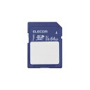 エレコム 文字が書ける SDXC メモリカード MF-FS064GU11C(2)