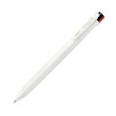 ゼブラ3色ジェルボールペン サラサクリップ3C 0.5mm (軸色:白) J3J5-W 1セット(10本)(3)