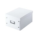 【5個セット】 サンワサプライ 組み立て式DVD BOX(ホワイト) FCD-MT4WNX5